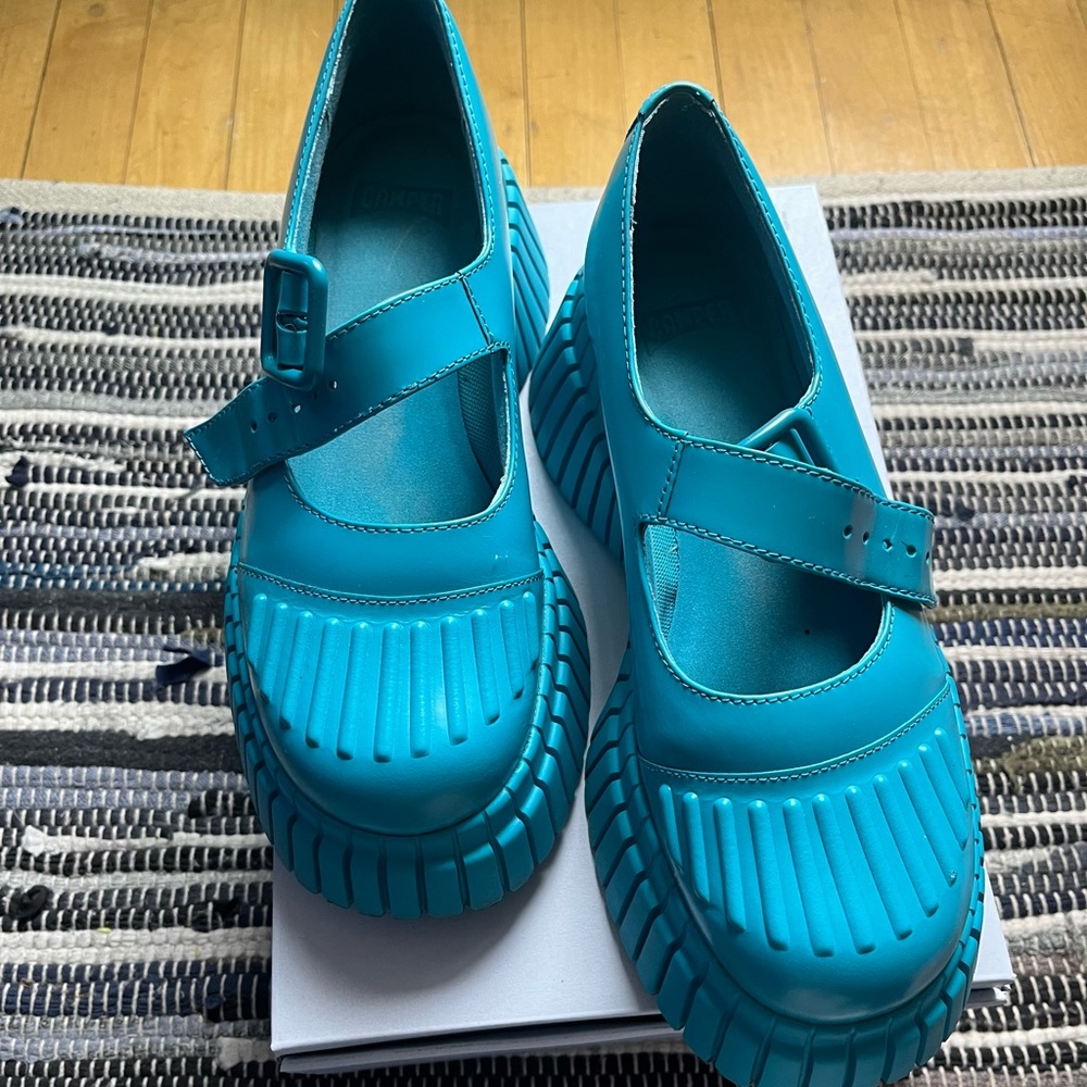 Camper BCN platform ballerinas